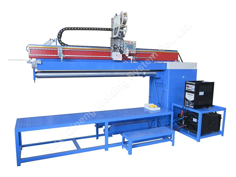 Vehicle LNG Cylinder Longitudinal Welding equipment